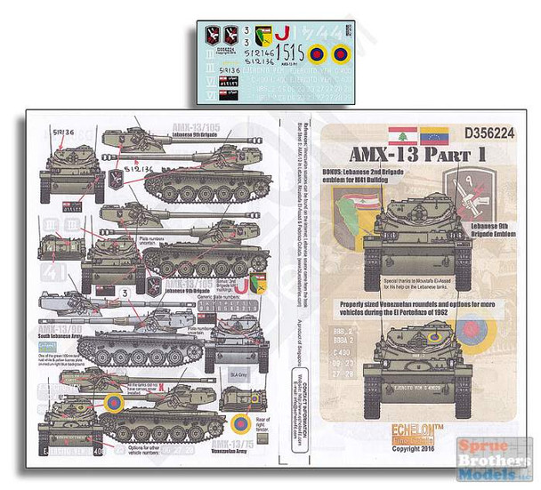 ECH356224 1:35 Echelon AMX-13 Part 1