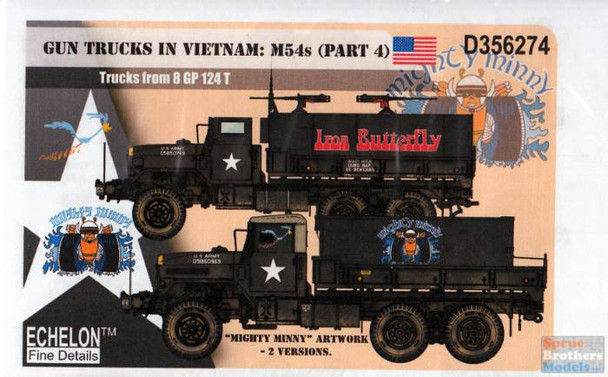 ECH356274 1:35 Echelon Gun Trucks in Vietnam: M54s (Part 4)