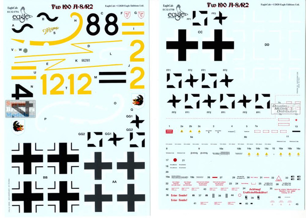 ECL32175 1:32 Eagle Editions Fw190A-8/R2s