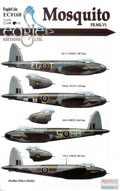 ECL72168 1:72 Eagle Editions Mosquito FB Mk.IV