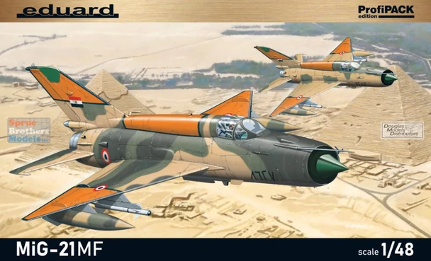EDU08231 1:48 Eduard MiG-21MF Fishbed ProfiPack