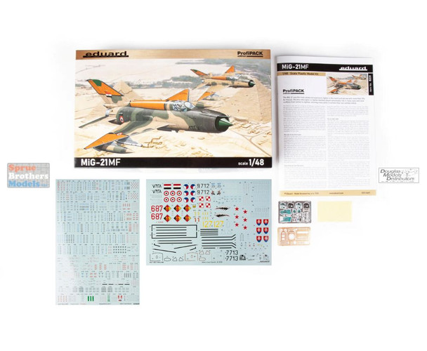 EDU08231 1:48 Eduard MiG-21MF Fishbed ProfiPack