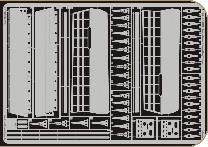 EDU32151 1:32 Eduard PE - P-40B Tomahawk Landing Flaps Set (TRP kit) #32151