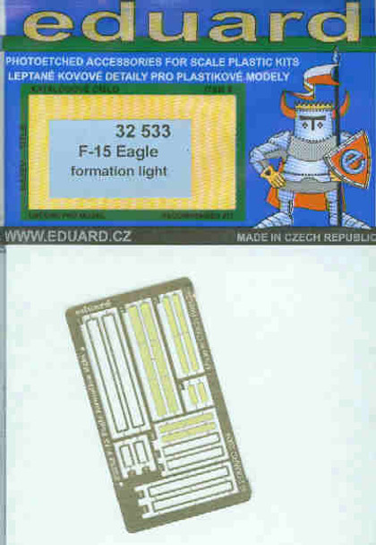 EDU32533 1:32 Eduard Color PE F-15 Eagle Formation Light (TAM kit) #32533