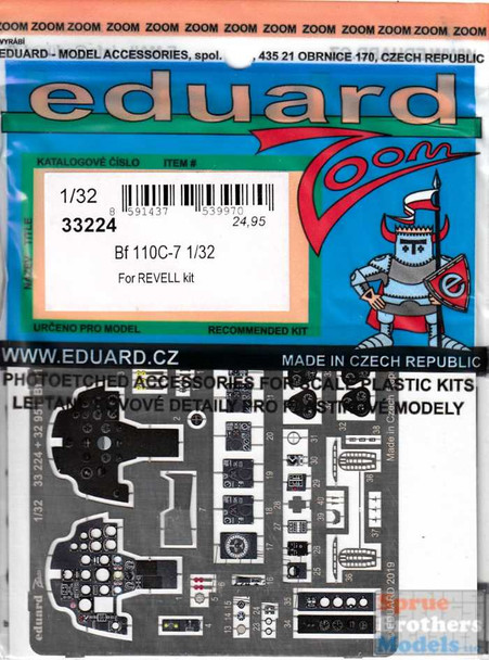 EDU33224 1:32 Eduard Color Zoom PE - Bf 110C-7 (REV kit)
