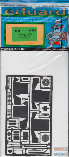 EDU35495 1:35 Eduard PE Warrior MCV Detail Set (ACA kit)