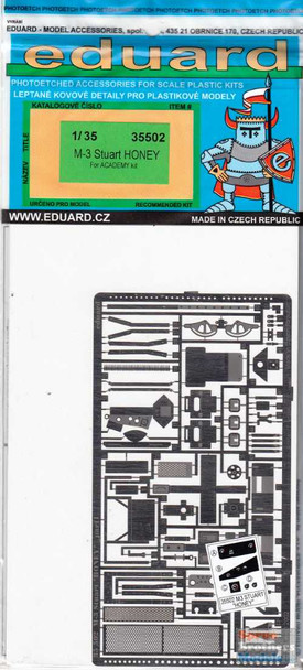 EDU35502 1:35 Eduard PE M3 Stuart Honey (ACA kit)