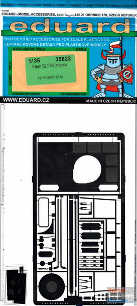 EDU35622 1:35 Eduard PE Faun SLT 56 Interior Detail Set (TRP kit)
