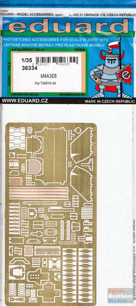 EDU36334 1:35 Eduard PE - M4A3E8 Sherman Easy Eight Detail Set (TAM kit)