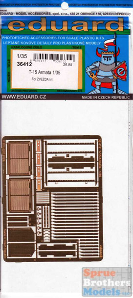 EDU36412 1:35 Eduard PE - T-15 Armata Detail Set (ZVE kit)
