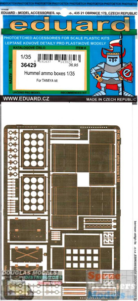 EDU36429 1:35 Eduard PE - Hummel Ammo Boxes (TAM kit)