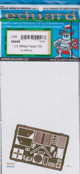 EDU36446 1:35 Eduard PE - US Military Tractor Detail Set (AFX kit)