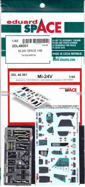 EDU3DL48001 1:48 Eduard SPACE - Mi-24V Hind (ZVE kit)