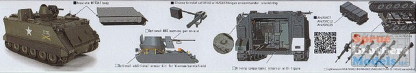 AFV35113 1:35 AFV Club M113A1 ACAV Vietnam War