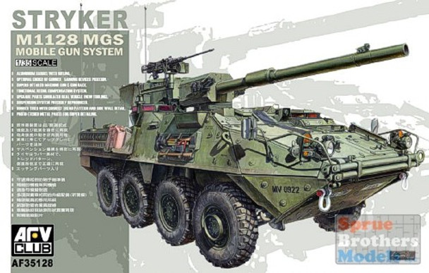 AFV35128 1:35 AFV Club Stryker M1128 MGS Mobile Gun System