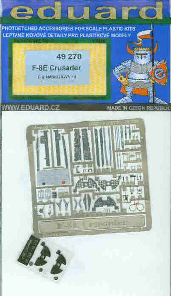 EDU49278 1:48 Eduard Color PE - F-8E Crusader Detail Set (HAS kit) #49278