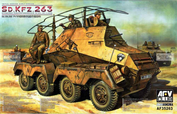 AFV35263 1:35 AFV Club Sd.Kfz.263 8-Rad Schwerer Panzerfunkwagen