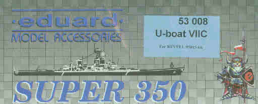 模型・プラモデル eduard U-boat VIIC SUPER 350 1/72