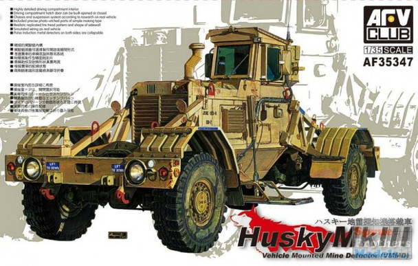 AFV35347 1:35 AFV Club Husky Mk.III Vehicle Mounted Mine Detector (VMMD)