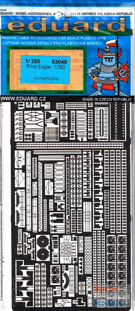 EDU53048 1:350 Eduard PE - Prinz Eugen Detail Set (TRP kit) #53048