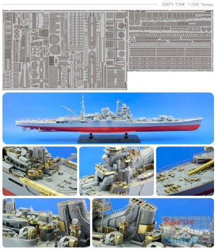 EDU53074 1:350 Eduard PE - IJN Tone Detail Set (TAM kit) - Sprue