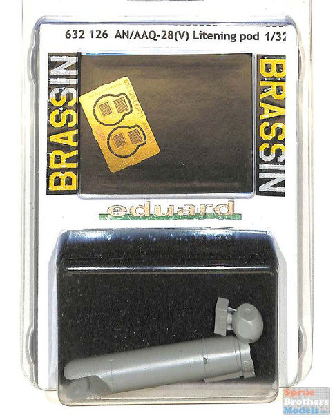 EDU632126 1:32 Eduard Brassin AN/AAQ-28(V) Litening Pod EDU632126 1:32 Eduard Brassin AN/AAQ-28(V) Litening Pod