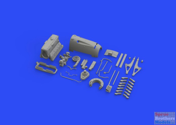 EDU632137 1:32 Eduard Brassin Bf 109E Engine Set (EDU kit)