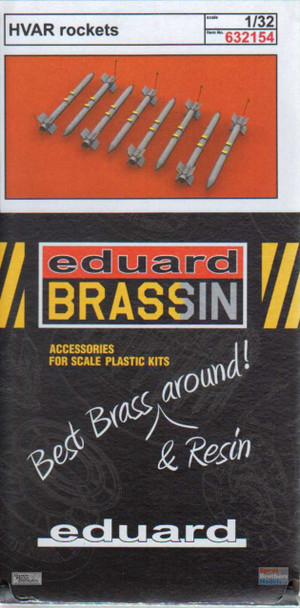 EDU632154 1:32 Eduard Brassin HVAR Rockets Set