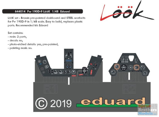 EDU644014 1:48 Eduard Look - Fw 190D-9 (EDU kit)