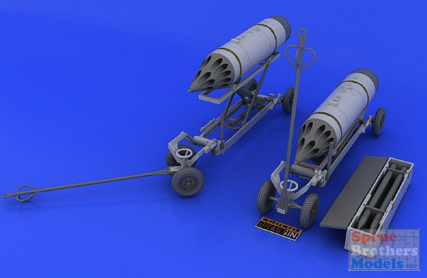 EDU648046 1:48 Eduard Brassin Rocket Launcher B-8M1 and Loading