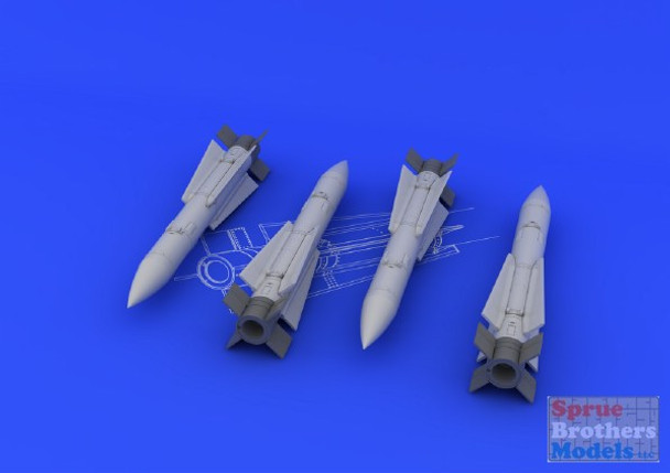 EDU648097 1:48 Eduard Brassin AIM-54A Phoenix MIssile Set (2 pcs)