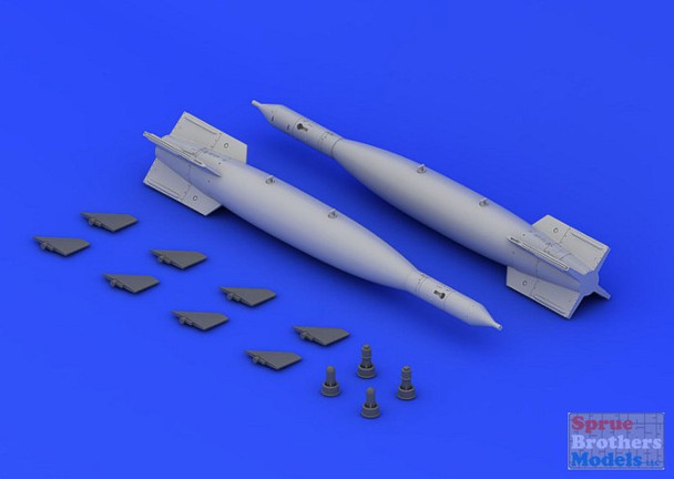 EDU648172 1:48 Eduard Brassin GBU-10 Paveway II Bomb Set