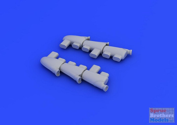 EDU648230 1:48 Eduard Hurricane Mk.I Exhaust Stacks (AFX kit)