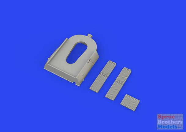 EDU648319 1:48 Eduard SE.5a Wolseley Viper Radiator - HIspano Suiza for 4-Blade Prop (EDU kit)