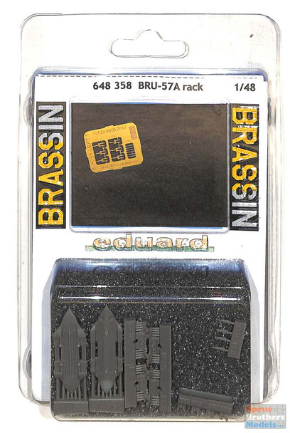 EDU648358 1:48 Eduard Brassin BRU-57A Rack Set