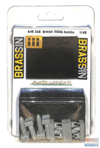 EDU648368 1:48 Eduard Brassin British 500lb Bombs Set