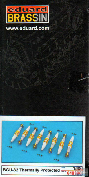 EDU648396 1:48 Eduard Brassin GBU-32 1000lb Guided Bomb Set (Thermally Protected)