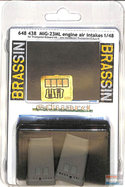 EDU648438 1:48 Eduard MiG-23ML Flogger Engine Air Intakes (TRP/EDU kit)