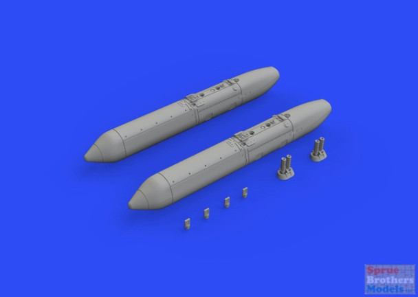 EDU648497 1:48 Eduard Brassin UPK-23-250 Gun Pod Set