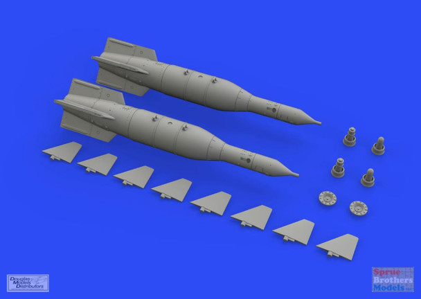 EDU648550 1:48 Eduard Brassin CPU-123 Paveway II Bomb Set