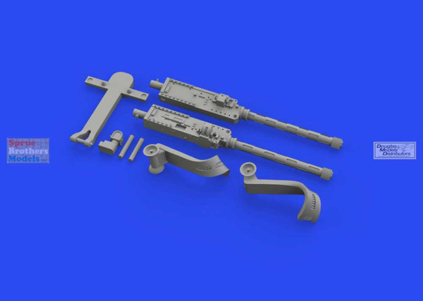 EDU648584 1:48 Eduard Brassin Lysander Twin Browning Machine Gun Set (EDU kit)