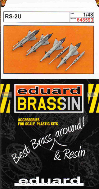 EDU648593 1:48 Eduard Brassin RS-2U Air to Air Missile Set