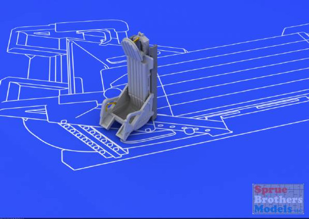 EDU672008 1:72 Eduard MiG-15 Fagot Ejection Seat (EDU kit)