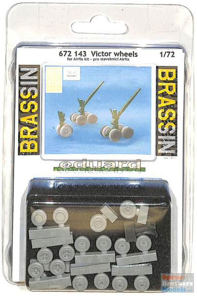 EDU672143 1:72 Eduard Brassin Victor Wheels Set (AFX kit)