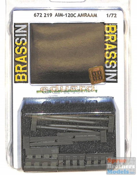 EDU672219 1:72 Eduard Brassin AIM-120C AMRAAM Missile Set