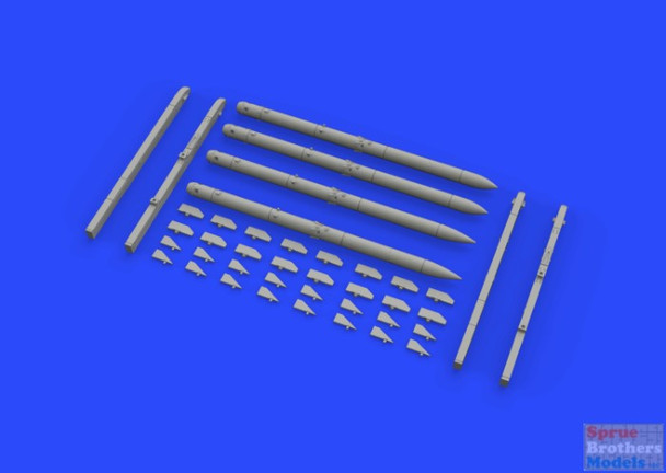 EDU672219 1:72 Eduard Brassin AIM-120C AMRAAM Missile Set