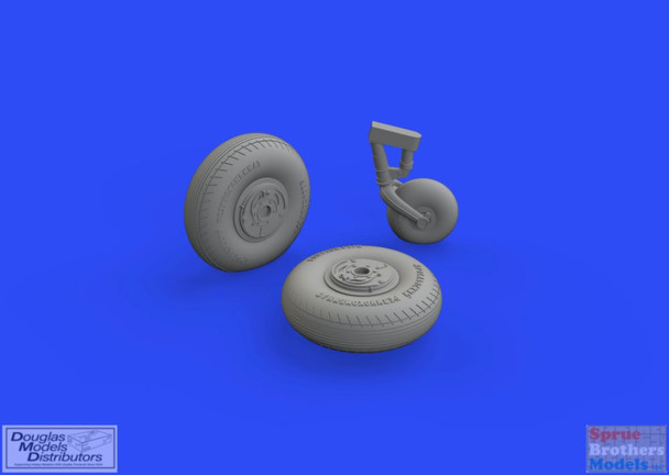 EDU672227 1:72 Eduard Brassin Pe-2 Wheels (ZVE kit)