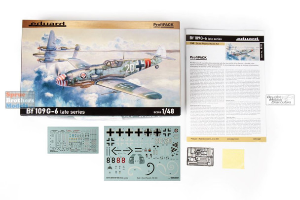 EDU82111 1:48 Eduard Bf 109G-6 Late Series