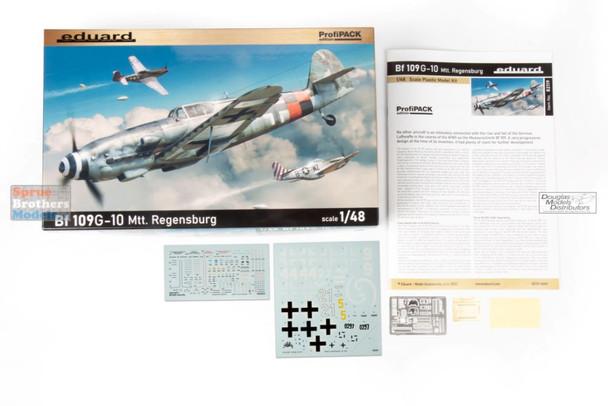 EDU82119 1:48 Eduard Bf 109G-10 Mtt Regensburg ProfiPACK