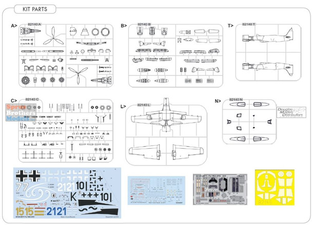 EDU82145 1:48 Eduard Fw 190A-8/R2 ProfiPACK